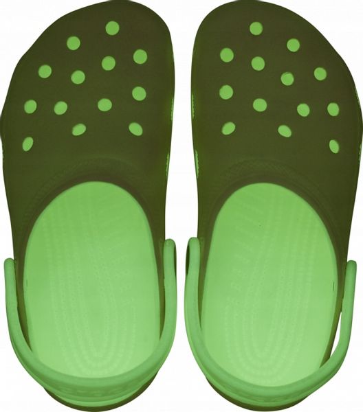 Dziecięce Fluorescencyjne Buty Chodaki Crocs Glow In The Dark 23-24 zdjęcie 7