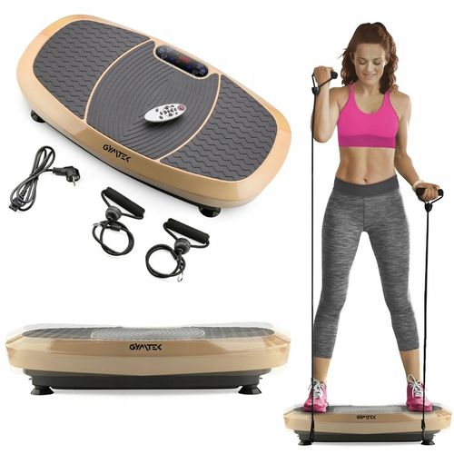 PLATFORMA WIBRACYJNA WIBRUJĄCA MASAŻER CIAŁA 3D Z LINKAMI XP750_3D GYMTEK na Arena.pl