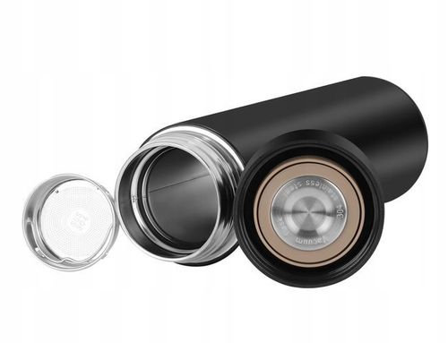 KUBEK TERMICZNY TERMOS LED 500ml NA KAWĘ HERBATĘ DOTYKOWY DO SAMOCHODU na Arena.pl