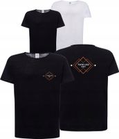 męska KOSZULKA 100% bawełny własny HAFT TWOJE LOGO NAPIS firmowa reklamowa