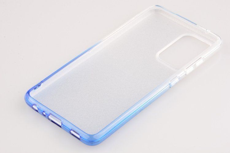 Etui brokatowe Bling do Samsung Galaxy A72 niebieski zdjęcie 5