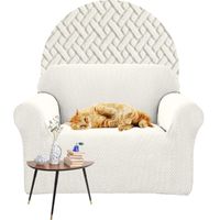 POKROWIEC NA FOTEL KANAPĘ SOFĘ ELASTYCZNY ŻAKARD