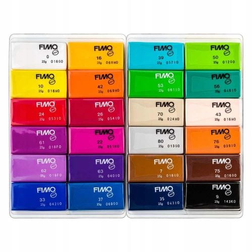 Zestaw masy FIMO SOFT kolory Basic 24x25g Staedtle na Arena.pl