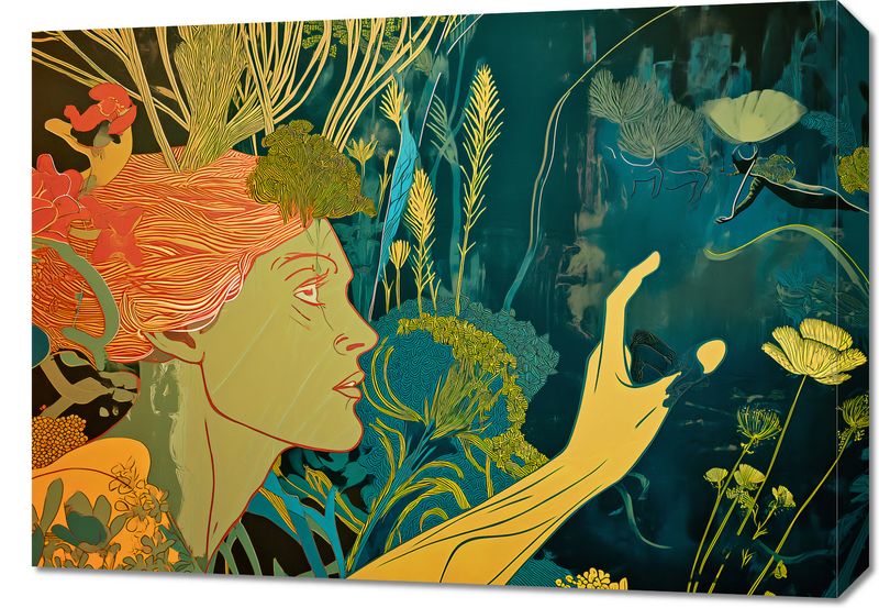 Obraz 70x50cm Wezwanie do Flory zdjęcie 1