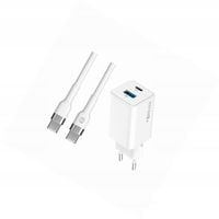 Szybka ładowarka GaN 45W 2 wejścia z kablem 2m do Xiaomi Mi Note 10 Lite