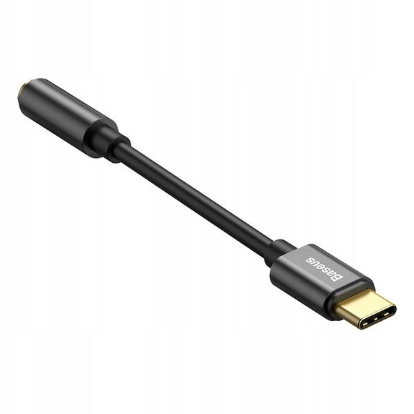 BASEUS ADAPTER PRZEJŚCIÓWKA AUDIO USB-C TYP-C - MINI JACK 3.5MM AUX DAC zdjęcie 15