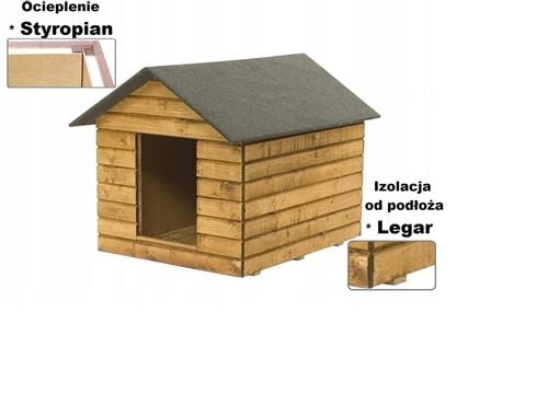 Buda dla psa, ocieplana - rozmiar XXL na Arena.pl