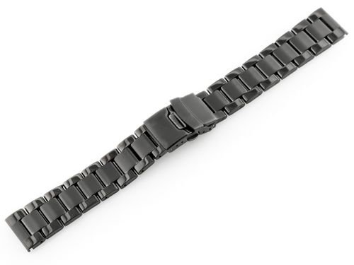 Bransoleta Pacific M3 - Solid Steel - czarna 22mm na Arena.pl