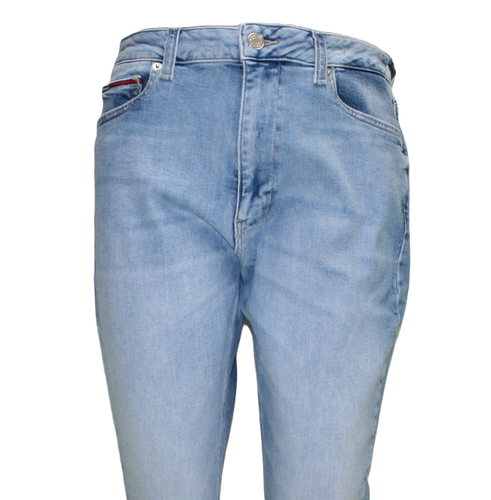 Damskie jeansy Tommy Jeans Sylvia rurki wysoki stan DW0DW10291 - W33/L30 na Arena.pl