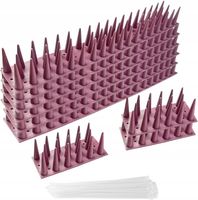 KOLCE ODSTRASZAJĄCE GOŁĘBIE OCHRONA PRZED PTAKAMI NA BALKON PARAPET 12szt.