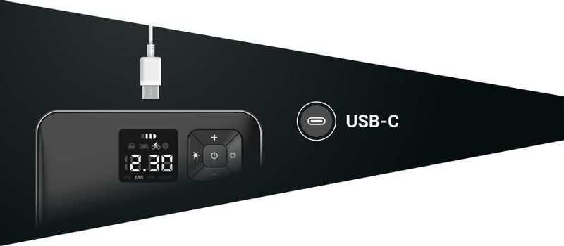 Kompresor do pompowania AKUMULATOROWY 8,27 bar zdjęcie 7