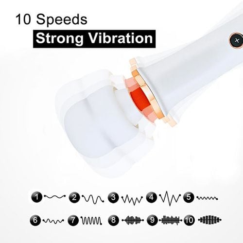 stymulator massager super powerful usb white 10 function na Arena.pl