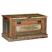 Szafka na buty, ławka, lite drewno z odzysku