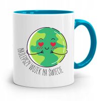 Kubek Błękitny Prezent Dla Wujka Najlepszy Wujek Z Nadrukiem Ze Zdjęciem