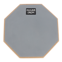 Pad perkusyjny do ćwiczeń treningowy dla perkusistów PPM300 8 20cm Szary