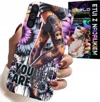 ETUI DO SAMSUNG GALAXY A21 - KOBIECE WZORY YOU ARE KOBIETA Z TATUAŻEM