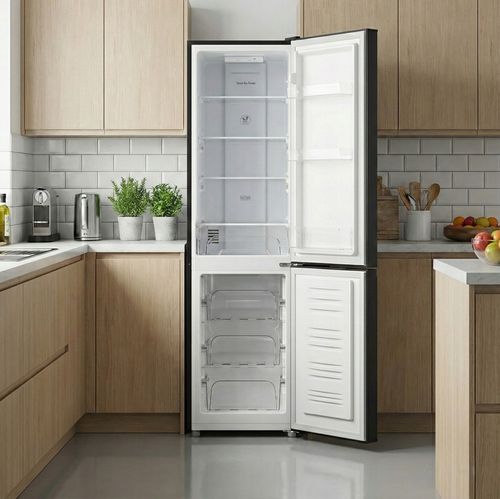 Lodówka No Frost 175cm 225L Smith&Brown SFBF-532-BE3 Czarna WĄSKA na Arena.pl