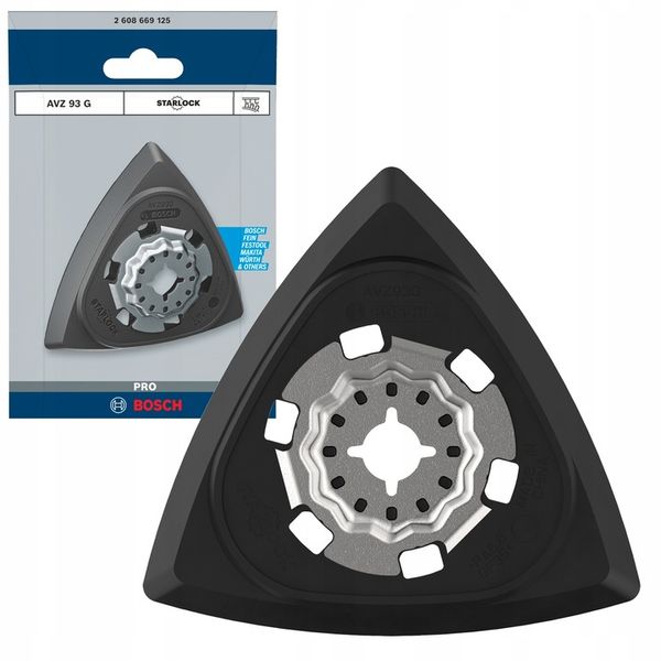 BOSCH Tarcza szlifierska PRO AVZ 93 G do Multitool STARLOCK oryginalna zdjęcie 1