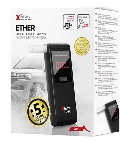 Alkomat elektrochemiczny Xblitz Ether na Arena.pl