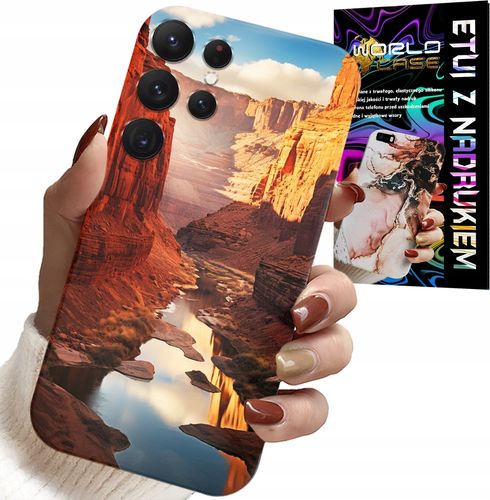 ETUI DO SAMSUNG GALAXY S22 Ultra - WIELKI KANION PUSTYNIA PIĘKNE WZORY CASE na Arena.pl