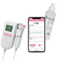 MEDYCZNY DETEKTOR TĘTNA PŁODU Wykres, Nagranie, Bluetooth, Aplikacja