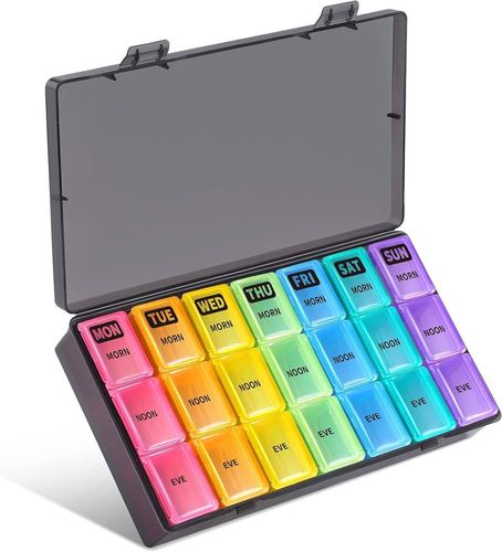 Organizer Pojemnik na tabletki 7 Dni 3 Przegródki na Arena.pl