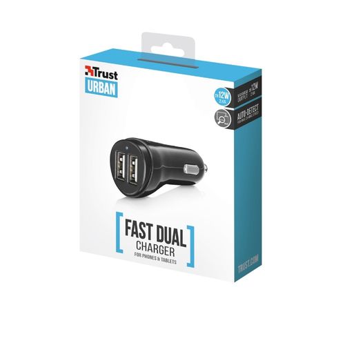 Trust ładowarka samochodowa Fast Dual na Arena.pl