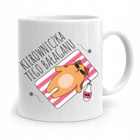 Kubek Prezent Szefowej Kierowniczka Tego Bałaganu Z Nadrukiem Ze Zdjęciem