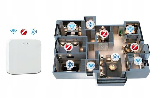 Multibramka Centralka Bramka Mini Alarm ZigBee Bluetooth WiFi TUYA Smart na Arena.pl