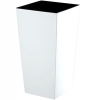 KADAX Doniczka Donica 29x58cm Wkład Biała Połysk