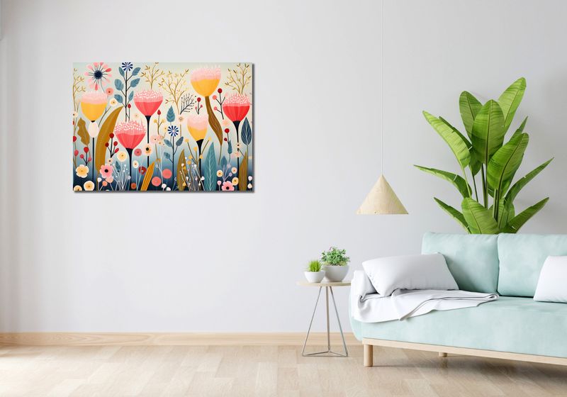 Obraz 100x70cm Ogród Marzeń zdjęcie 2