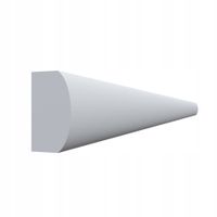 Listwa ścienna 2m DLS1 3,5cm x 2cm sztukateria dekoracyjna ozdobna ramka