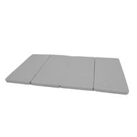 materac Gamma 200x100x10 czteroczęściowy szary