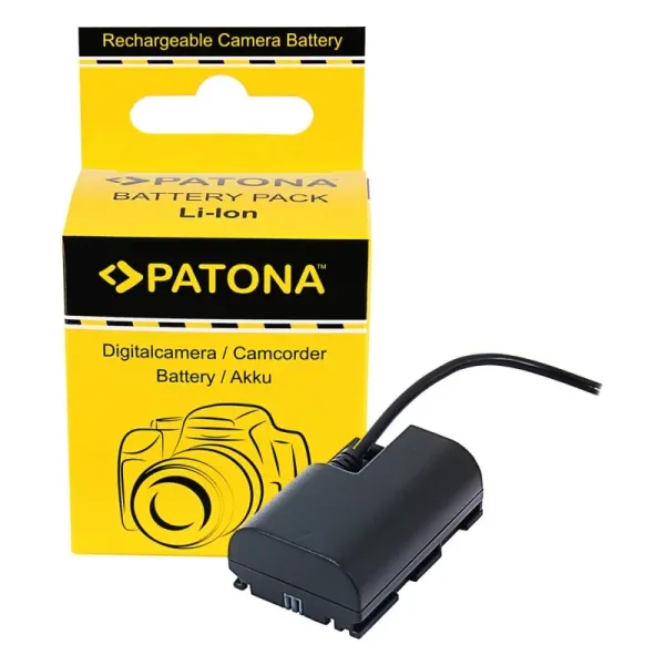 PATONA Adapter Dummy D-TAP do Canon LP-E6 / LP-E6N / LP-E6NH zdjęcie 1