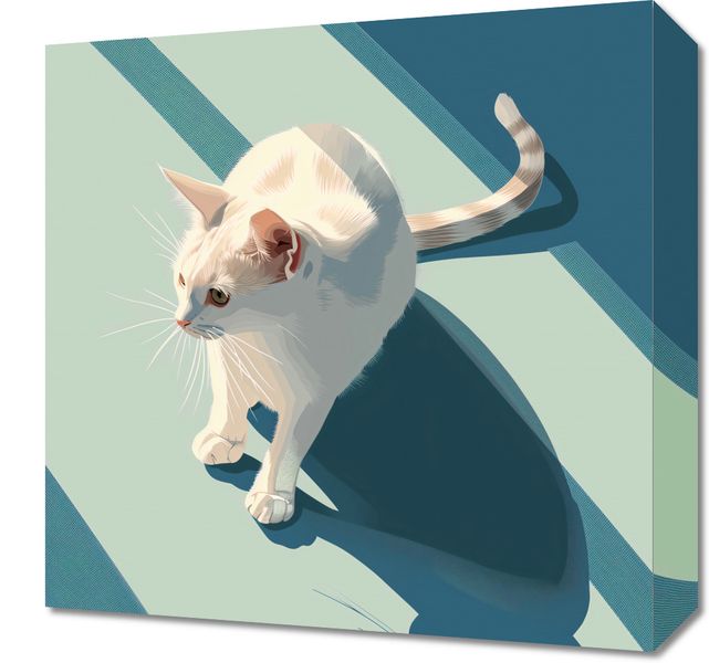 Obraz 40x40cm Kocia Persona zdjęcie 1