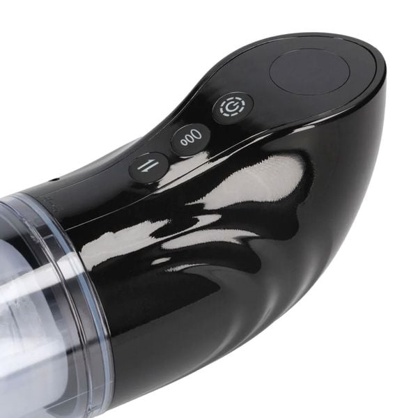 Strokemate - Suction Rotation And Thrusting Masturbator Pump - Black zdjęcie 9