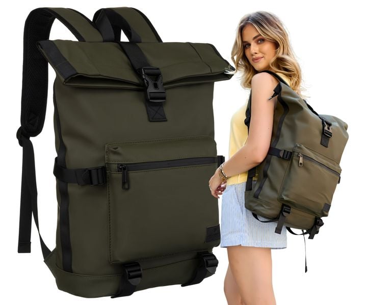 plecak miejski ptn nairobi-9138 olive zdjęcie 1