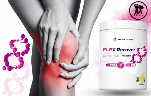 HERKULES Flex Recover Powder 400g NA BÓL STAWÓW ZAPOBIEGA URAZOM KOŚCI na Arena.pl