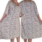 Bardzo duża koszula nocna wiskoza plus size  Rozmiar: 5XL