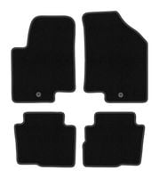 Dywaniki welurowe BASIC do Kia Soul I 2009-2013 czarne
