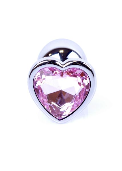 Plug-Jewellery Silver  Heart Plug- Rose zdjęcie 1