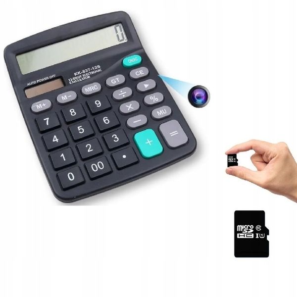 KALKULATOR MINI KAMERA SZPIEGOWSKA FULL HD WIFI zdjęcie 6