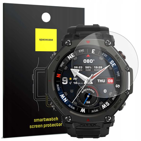 Spacecase SW Glass 2.5D Amazfit T-Rex 3 Pro zdjęcie 1
