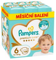 Pieluchy PAMPERS Premium Care 6 (128 szt)