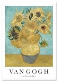 Plakat cyfrowy do wydruku van gogh słoneczniki