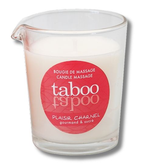 Świeca do masażu Taboo - słodkie kakao zdjęcie 2