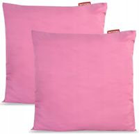 2x PODUSZKA ANTYALERGICZNA 40x40 JASIEK GRUBA MIĘKKA MIKROFIBRA RÓŻOWA