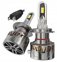 Żarówki H7 Led Xenon Białe Canbus White Mocne 80W 6500K 3800Lm 2 Sztuki