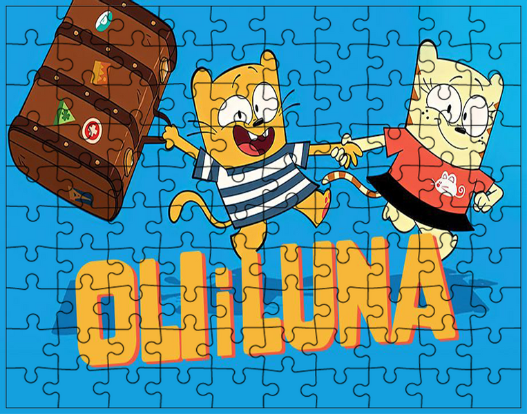 Puzzle tradycyjne Oli i Luna zdjęcie 1