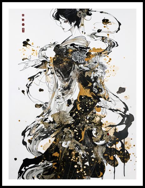 Plakat 60x80cm Tuszowe Odyseje zdjęcie 3